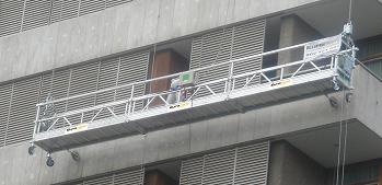 Andamio colgante motorizado